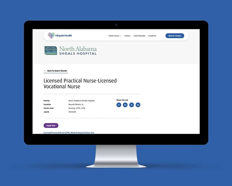 Lifepoint Health project image