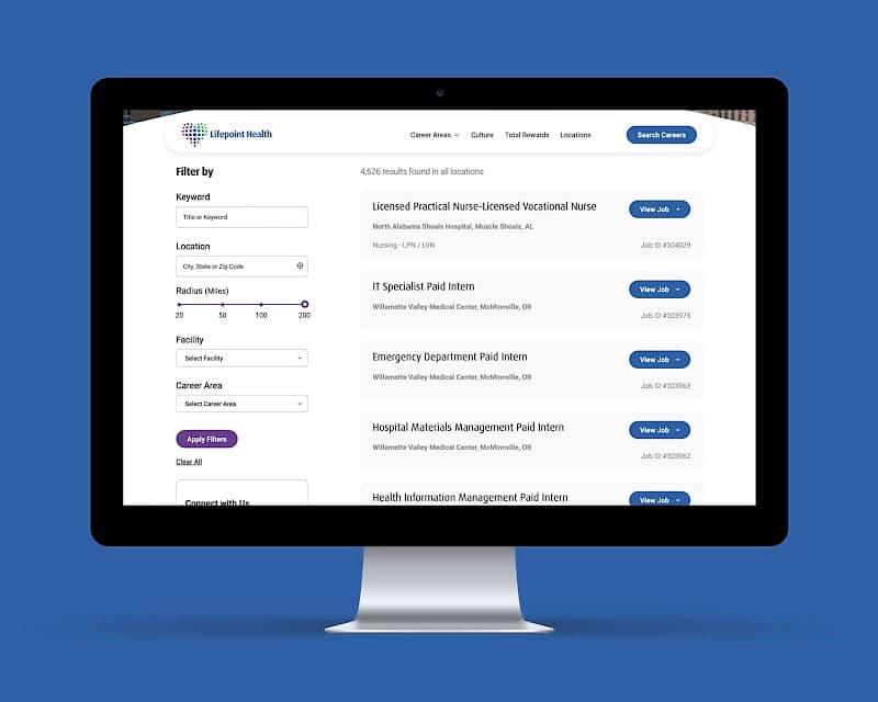 Lifepoint Health project image